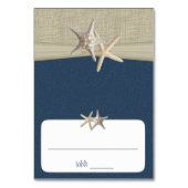 Beach Amore' Blue Seating Kaart (Voorkant)