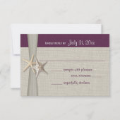 Beach Amore Eggplant Response Kaart (Voorkant)