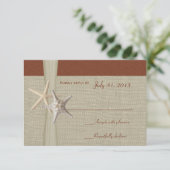 Beach Amore Starfish Response Kaart (Staand voorkant)