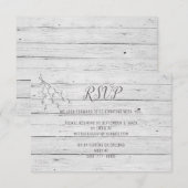 Beach Anchor Destination Response/RSVP-kaart Informatiekaartje (Voorkant / Achterkant)