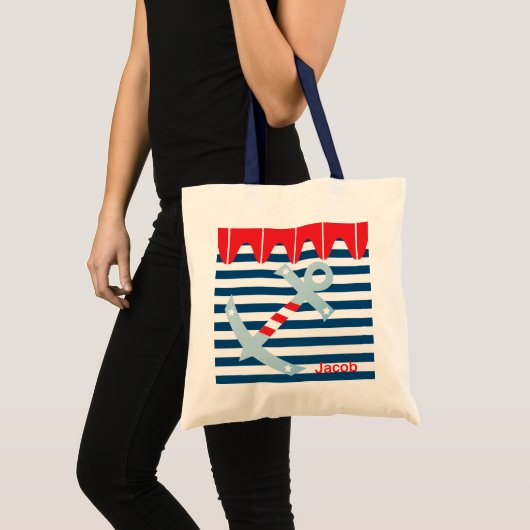 Beach Anchor Tote Bag (Voorkant (product))