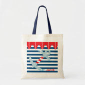 Beach Anchor Tote Bag (Voorkant)