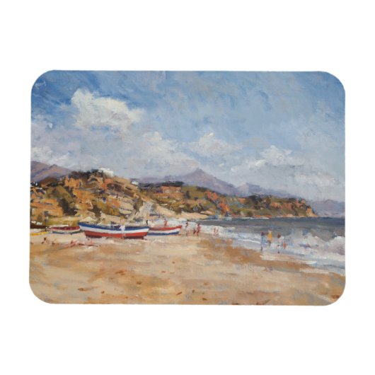 Beach and Mountains Nerja 2001 Magneet (Horizontaal)