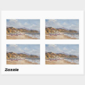 Beach and Mountains Nerja 2001 Rechthoekige Sticker (Vel)