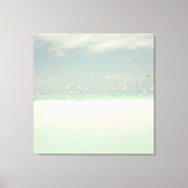 Beach and Ocean Seashore Landschap Canvas Afdruk (Voorkant)