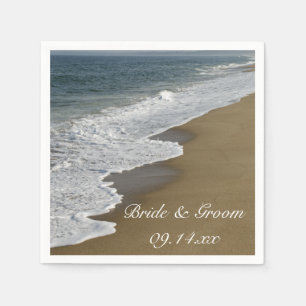 Beach and Ocean Wedding Servetten