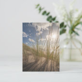 Beach and Sun Natuur Photo Briefkaart (Staand voorkant)