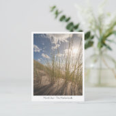 Beach and Sun Natuur Photo Briefkaart (Staand voorkant)