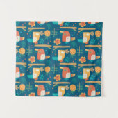 Beach and Tropical Art Wandkleed (Voorkant (horizontaal))