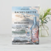 Beach and Wine Bachelorette Weekend Kaart (Staand voorkant)