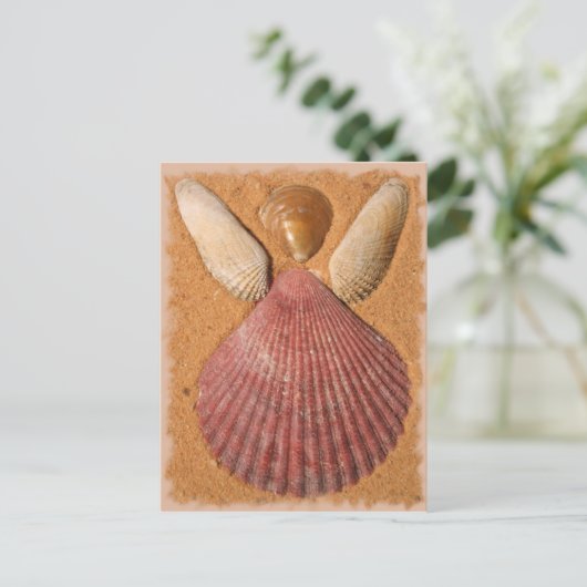 Beach Angel Briefkaart (Staand voorkant)