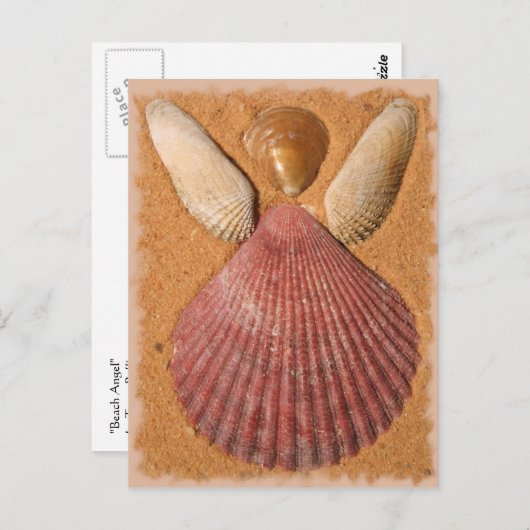 Beach Angel Briefkaart (Voorkant / Achterkant)