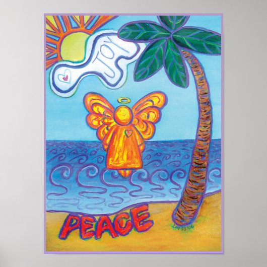 Beach Angel Print (Voorkant)
