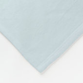 Beach Aqua Blue Ombre Fleece Deken (Hoek)