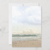 Beach Arbor bruiloft uitnodigingen (Achterkant)