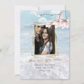 Beach Arbor Elegant Seaside Kaart (Voorkant)