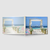 Beach Arbor Floral Wedding Gastenboek (Volledig)