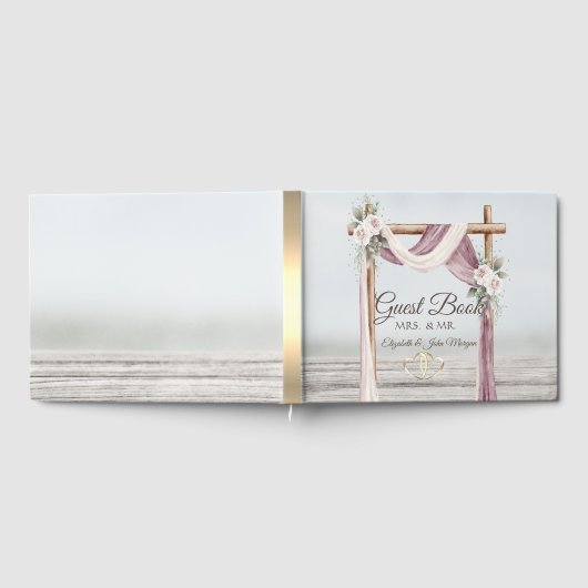 Beach Arbor Guest Book Gastenboek (Volledig)