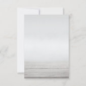 Beach Arbor-ontvangst Kaart (Achterkant)