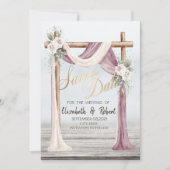 Beach Arbor Save the Date (Voorkant)