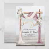 Beach Arbor Save the Date (Voorkant / Achterkant)