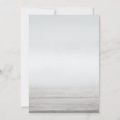 Beach Arbor Verloving Kaart (Achterkant)