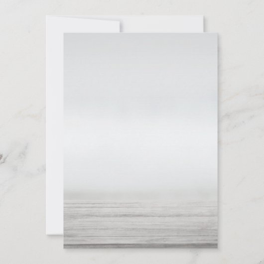 Beach Arbor Verloving Kaart (Achterkant)