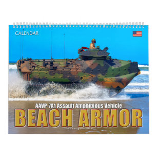 BEACH ARMOR - Amphibiënte Ampfibieus Vehicle Kalender