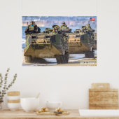 BEACH ARMOR - Amphibiënte Ampfibieus Vehicle Poster (Keuken)
