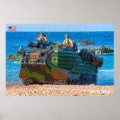 BEACH ARMOR - Amphibiënte Ampfibieus Vehicle Poster (Voorkant)