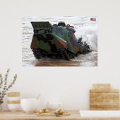BEACH ARMOR - Amphibiënte Ampfibieus Vehicle Poster (Keuken)
