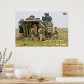 BEACH ARMOR - Amphibiënte Ampfibieus Vehicle Poster (Keuken)