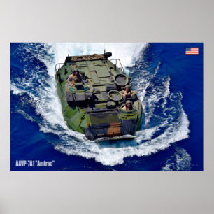 BEACH ARMOR - Amphibiënte Ampfibieus Vehicle Poster