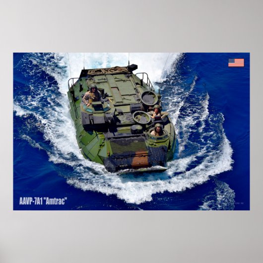 BEACH ARMOR - Amphibiënte Ampfibieus Vehicle Poster (Voorkant)