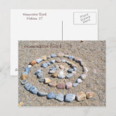Beach Art Briefkaart (Voorkant / Achterkant)