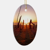 Beach Art Keramisch Ornament (Rechts)