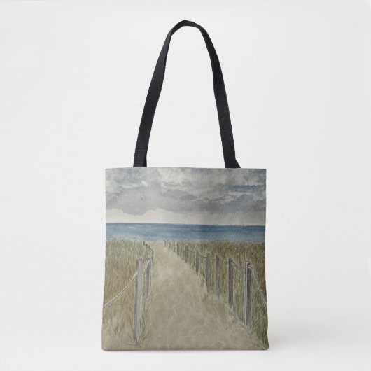Beach Art Tote Bag (Voorkant)