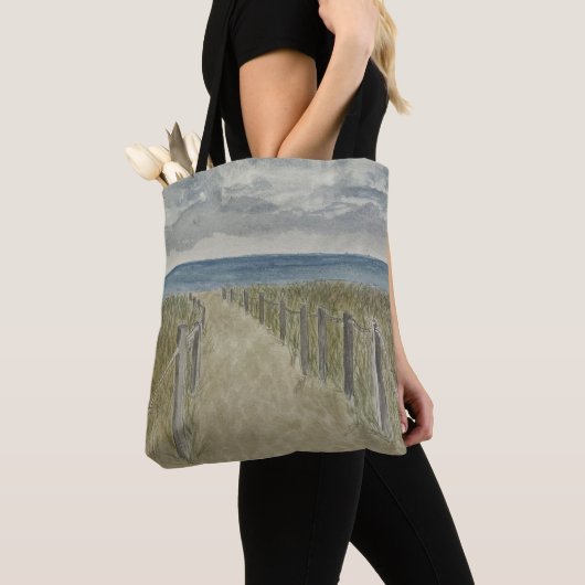 Beach Art Tote Bag (Dichtbij)