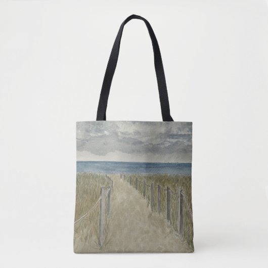 Beach Art Tote Bag (Voorkant)