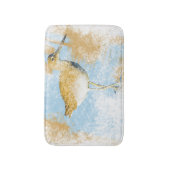 Beach Artwork met Willet Shorebird Badmat (Voorkant Verticaal)