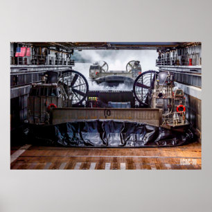 BEACH ASSAULT - LCAC-10 POSTER