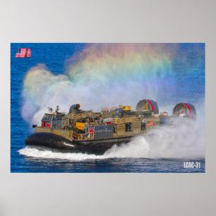 BEACH ASSAULT - LCAC-31 POSTER