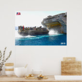 BEACH ASSAULT - LCAC-36 POSTER (Keuken)