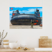 BEACH ASSAULT - LCAC-57 POSTER (Keuken)