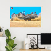 BEACH ASSAULT - LCAC-75 POSTER (Thuiskantoor)