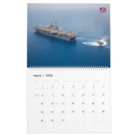 BEACH ASSAULT - Luchtkussen Landing Craft Kalender (Mar 2026)
