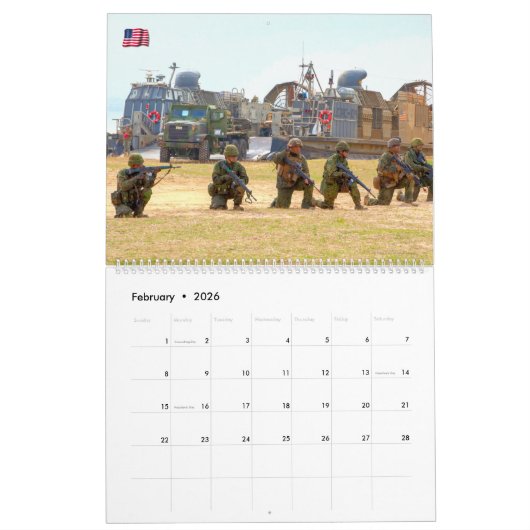 BEACH ASSAULT - Luchtkussen Landing Craft Kalender (Feb 2026)