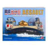 BEACH ASSAULT - Luchtkussen Landing Craft Kalender (Hoes)