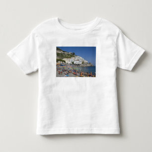 Beach at Amalfi, Campania, Italië Kinder Shirts