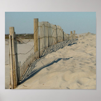 Beach at Assateague Poster